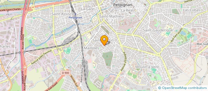 localisation de l'entreprise SCI SOLSPRING  CABESTANY