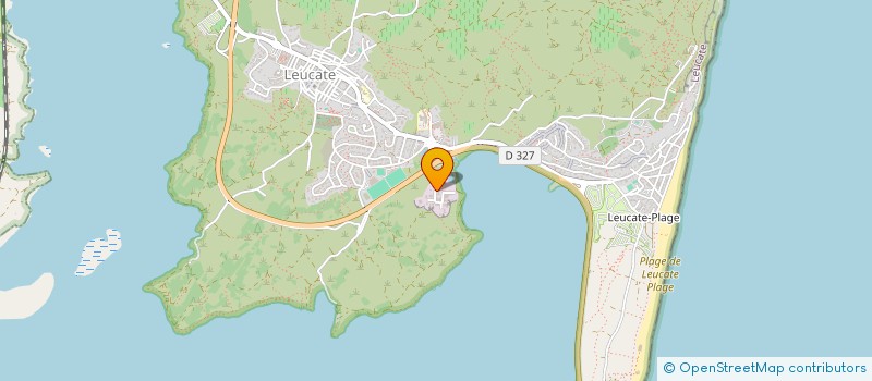 localisation de l'entreprise SCI SOLSTICE à LEUCATE
