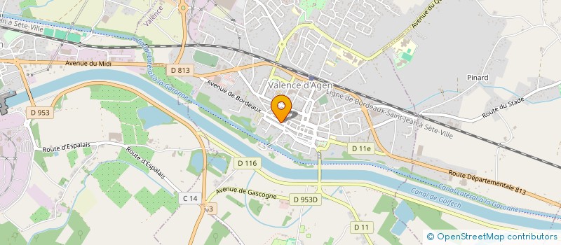 localisation de l'entreprise SCI SOLTER à VALENCE