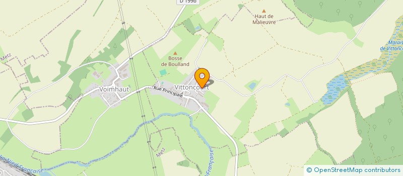 localisation de l'entreprise SCI SOLUCE  VITTONCOURT