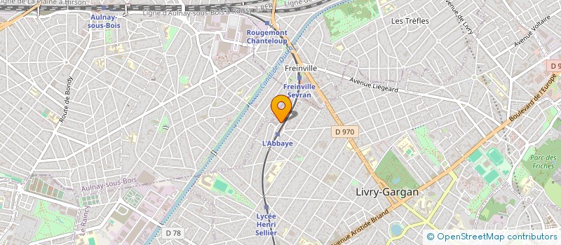 localisation de l'entreprise SCI SOLVAL à LIVRY-GARGAN