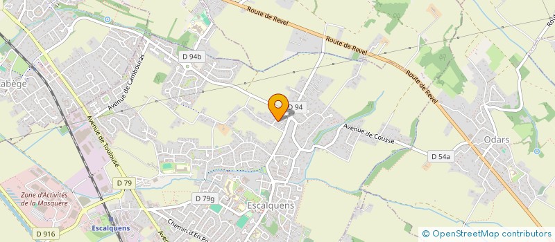 localisation de l'entreprise SCI SOLVI INVEST  ESCALQUENS