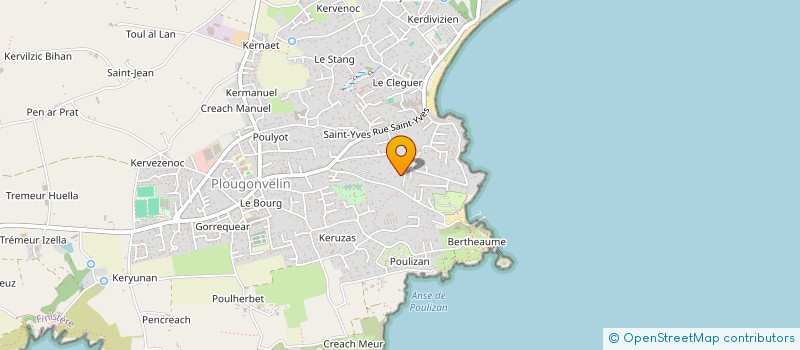 localisation de l'entreprise SCI SOLVIC  PLOUGONVELIN