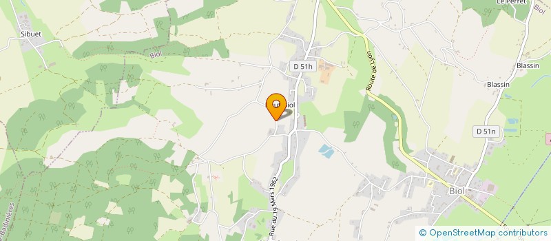 localisation de l'entreprise SCI SOM'BAT  LE GRAND-LEMPS