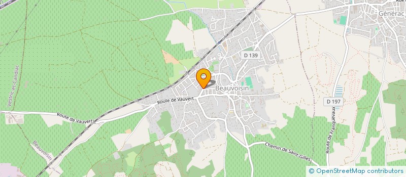 localisation de l'entreprise SCI SOMA  BEAUVOISIN