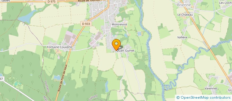 localisation de l'entreprise SCI SOMAIRA  CUISERY