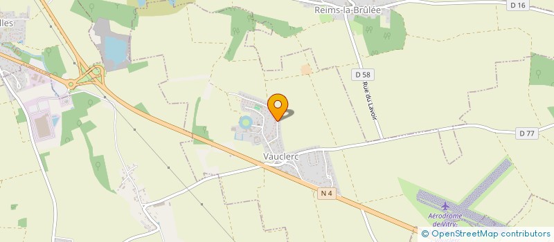 localisation de l'entreprise SCI SOMAJU  VAUCLERC