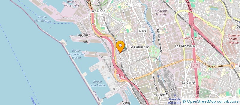 localisation de l'entreprise SCI SOMALULI à MARSEILLE