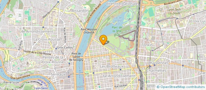 localisation de l'entreprise SCI SOMAN  LYON