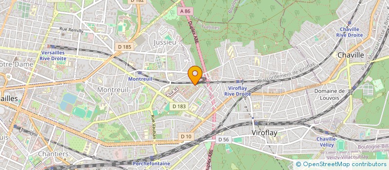 localisation de l'entreprise SCI SOMAPA-SOLOGNE à VERSAILLES