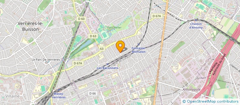 localisation de l'entreprise SCI SOMAPACAR à ANTONY