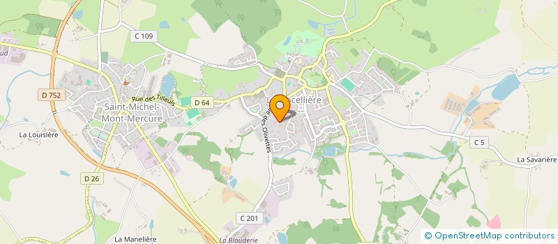 localisation de l'entreprise SCI SOMAVA à SEVREMONT