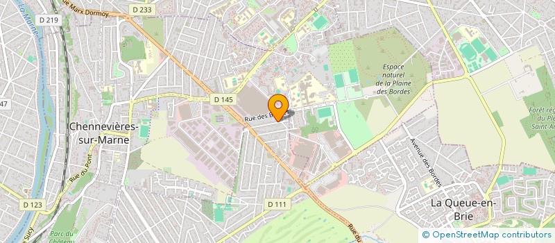 localisation de l'entreprise SCI SOMEHO  ORMESSON SUR MARNE