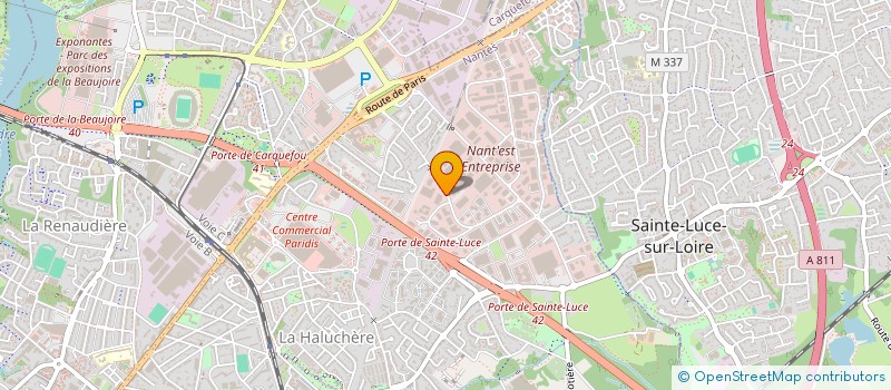 localisation de l'entreprise SCI SOMERS  SAINT-MATHURIN