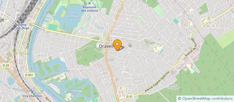 localisation de l'entreprise SCI SOMERSET à DRAVEIL