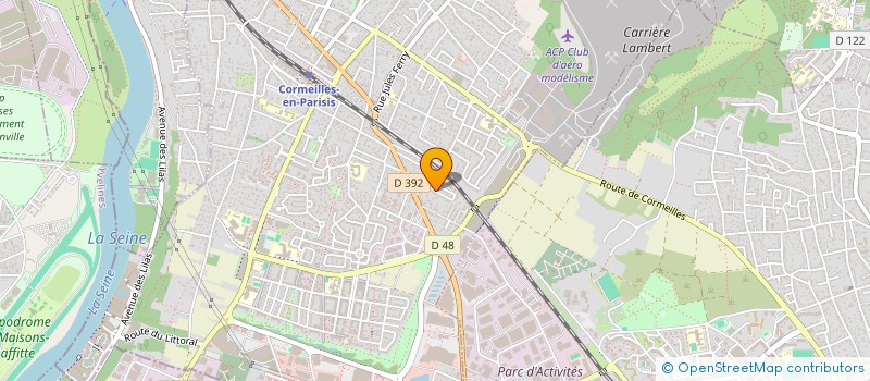 localisation de l'entreprise SCI SOMESAN  CORMEILLES-EN-PARISIS