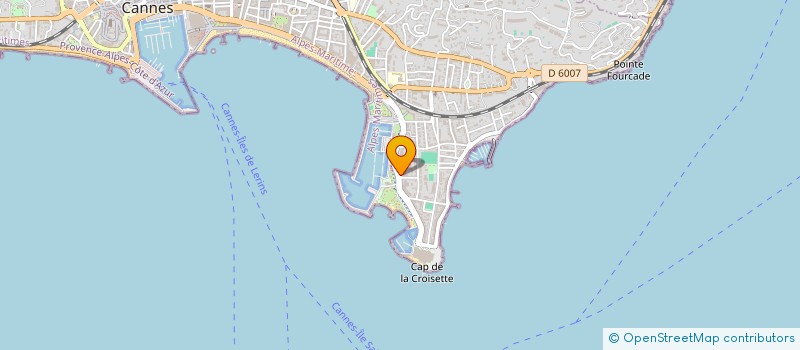 localisation de l'entreprise SCI SOMICA à CANNES