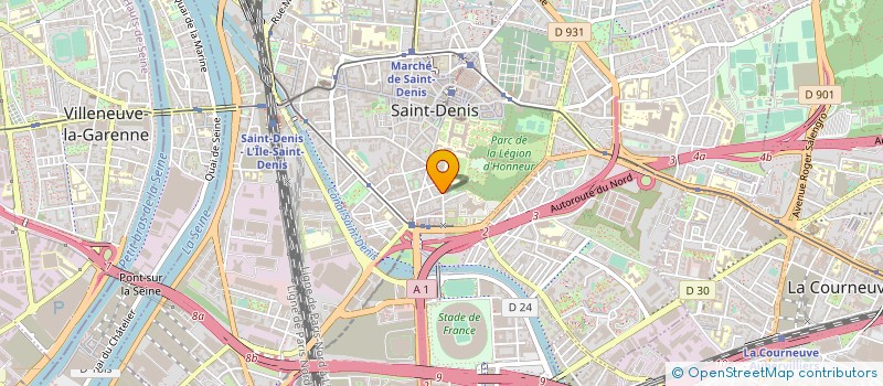 localisation de l'entreprise SCI SOMINVEST à SAINT-DENIS