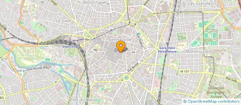 localisation de l'entreprise SCI SOMJINE à DIJON