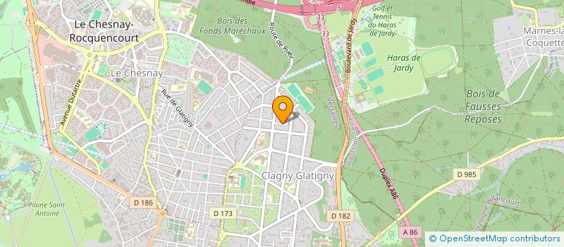 localisation de l'entreprise SCI SOMNIUM  VERSAILLES
