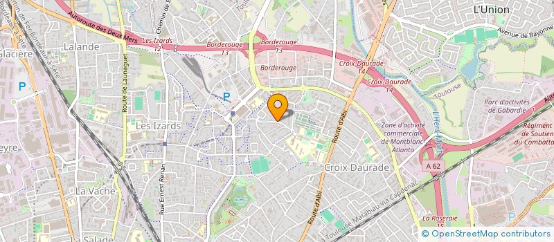 localisation de l'entreprise SCI SOMOCA à TOULOUSE