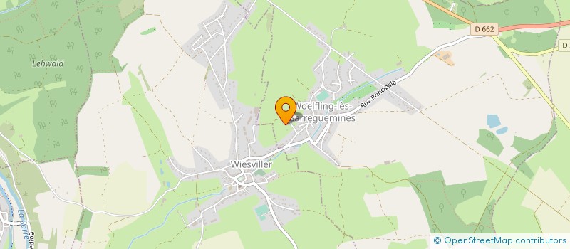 localisation de l'entreprise SCI SOMOGA  WLFLING-LES-SARREGUEMINES