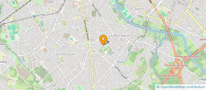 localisation de l'entreprise SCI SOMRAY  REZE