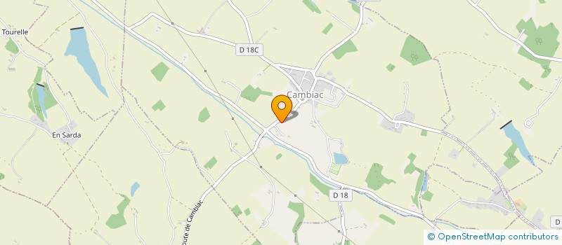 localisation de l'entreprise SCI SOMS VIEUX MOULIN BAS  CAMBIAC