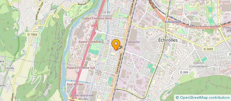 localisation de l'entreprise SCI SON à ECHIROLLES