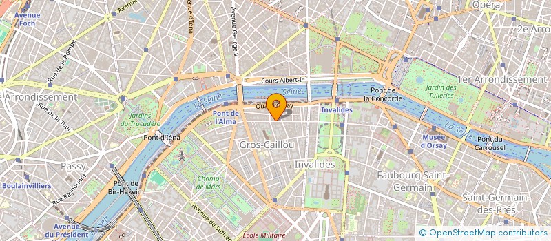 localisation de l'entreprise SCI SONA  PARIS