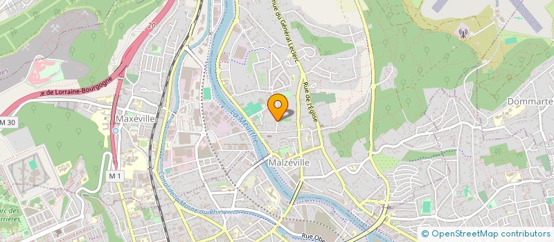 localisation de l'entreprise SCI SONAPS  MALZEVILLE