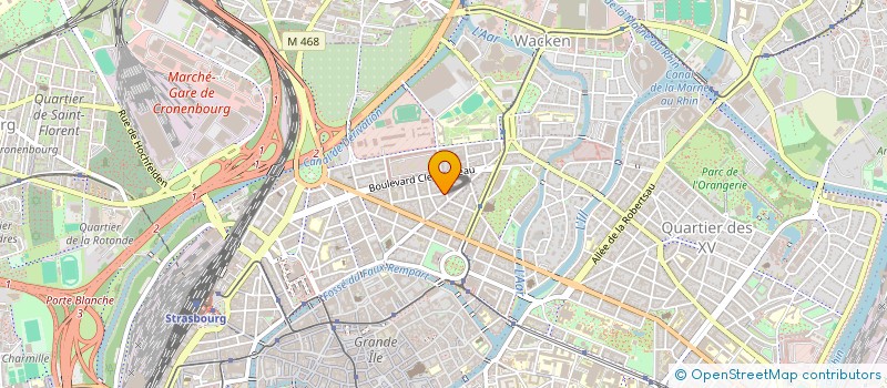 localisation de l'entreprise SCI SONATE  STRASBOURG