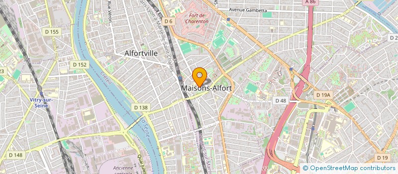 localisation de l'entreprise SCI SONATHE IMMOBILIER 77 à MONTREUIL