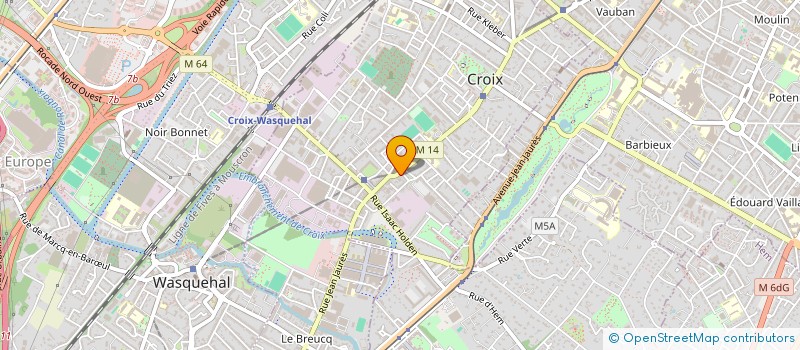 localisation de l'entreprise SCI SONE à CROIX