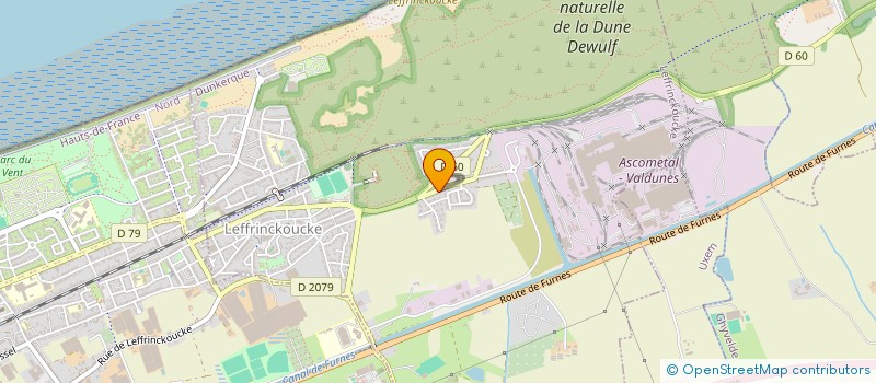 localisation de l'entreprise SCI SONE VANE  LEFFRINCKOUCKE