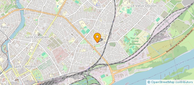 localisation de l'entreprise SCI SONENA  NANTES