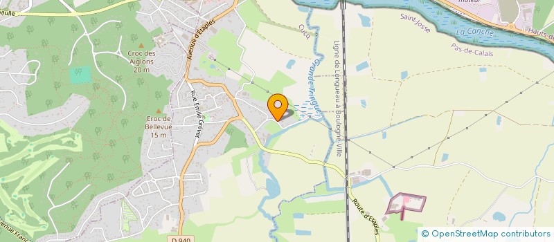 localisation de l'entreprise SCI SONG  CUCQ