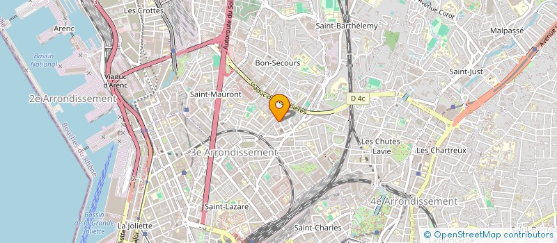 localisation de l'entreprise SCI SONGNA à MARSEILLE