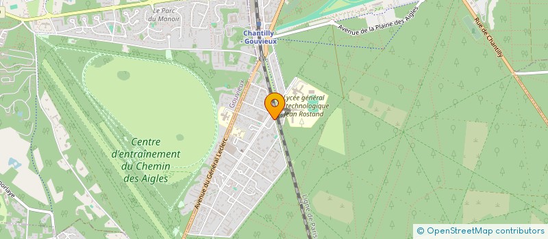 localisation de l'entreprise SCI SONI  CHANTILLY