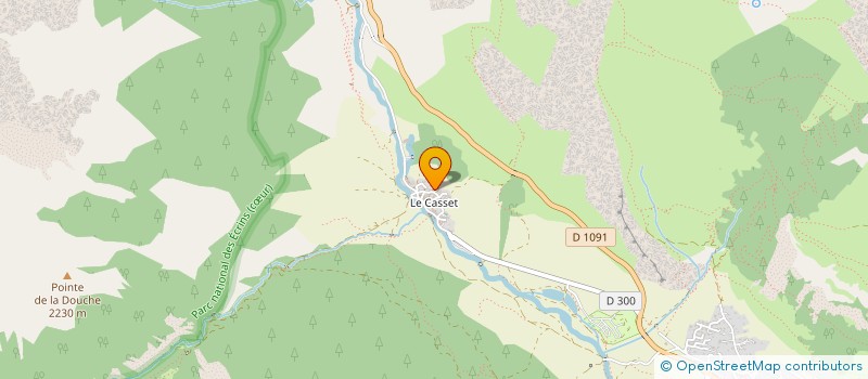 localisation de l'entreprise SCI SONIA  LE MONETIER-LES-BAINS