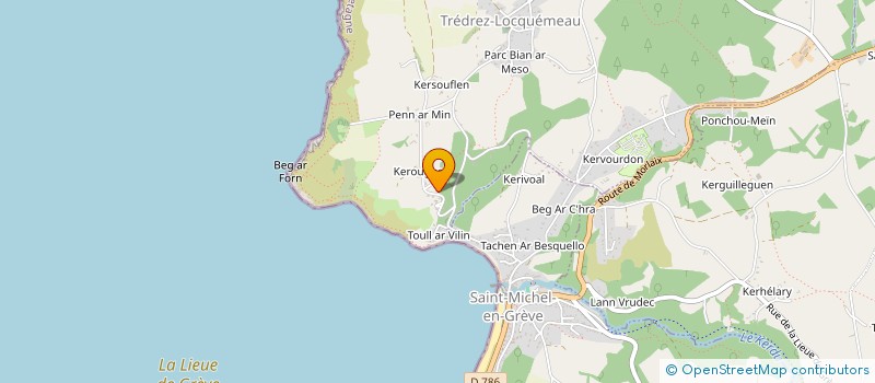 localisation de l'entreprise SCI SONIA  TREDREZ-LOCQUEMEAU