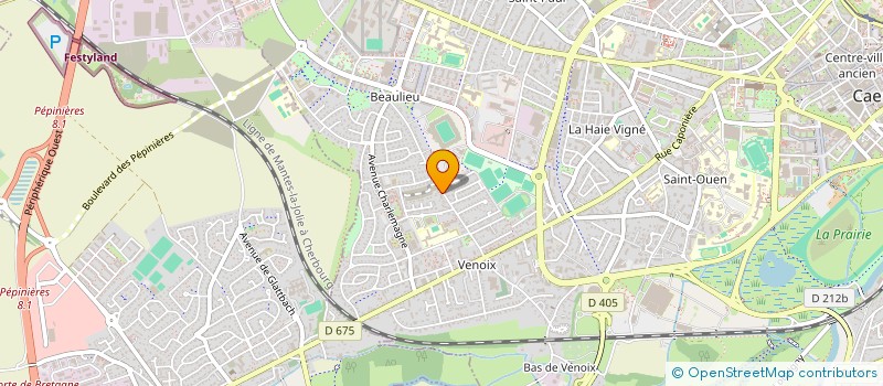 localisation de l'entreprise SCI SONIA à CAEN