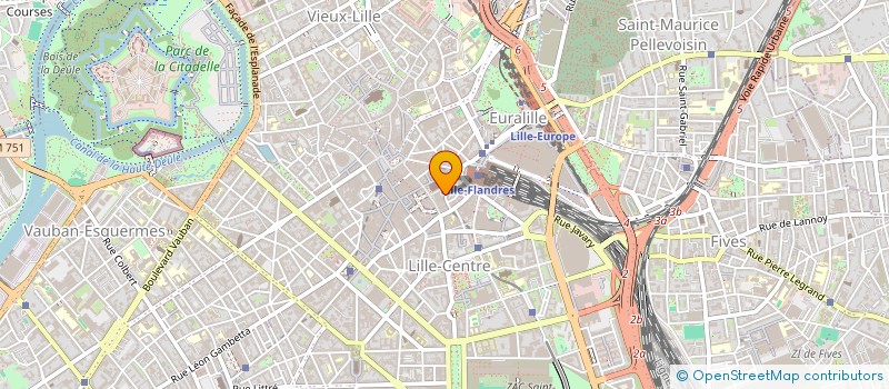 localisation de l'entreprise SCI SONIA à LILLE