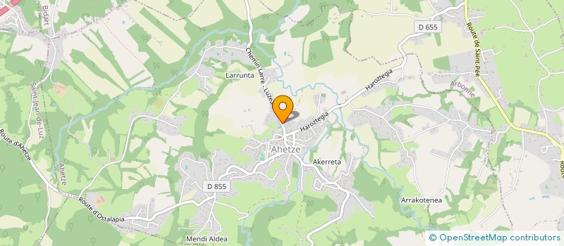 localisation de l'entreprise SCI SONIA JOHN  AHETZE