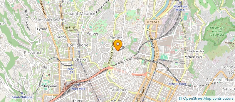 localisation de l'entreprise SCI SONIAL à NICE