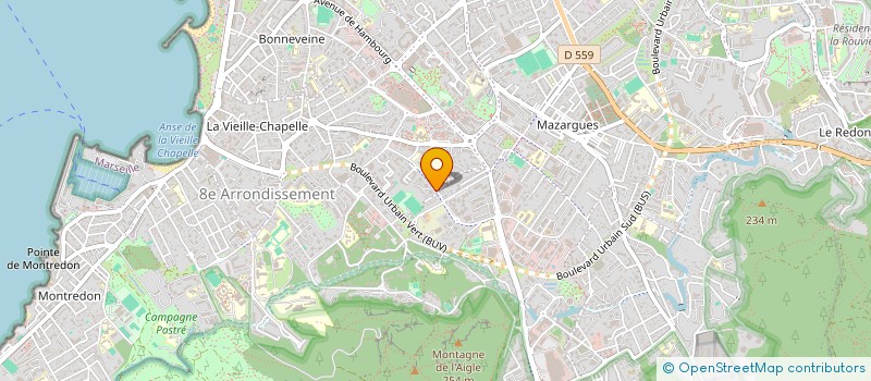 localisation de l'entreprise SCI SONIC à MARSEILLE