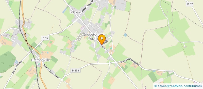 localisation de l'entreprise SCI SONICK  CRIQUETOT-SUR-OUVILLE