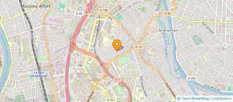 localisation de l'entreprise SCI SONIE à CRETEIL