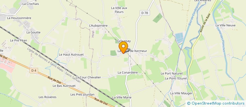 localisation de l'entreprise SCI SONILY  HIREL