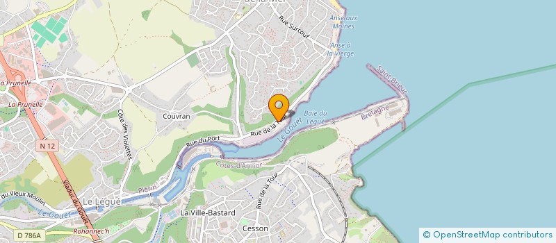 localisation de l'entreprise SCI SONIMEL  PLERIN